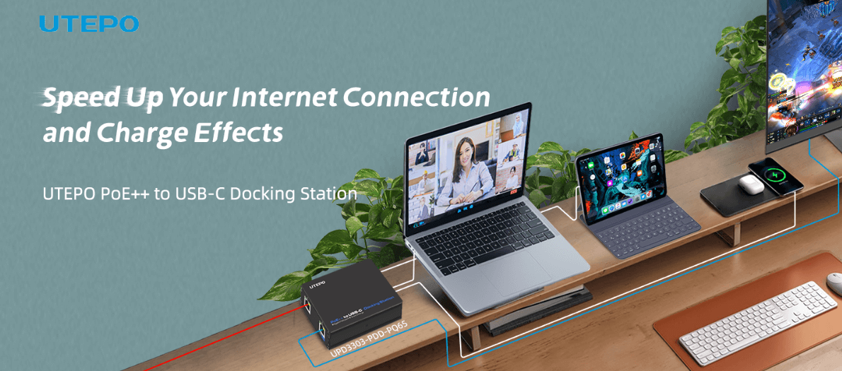 PoE docking station